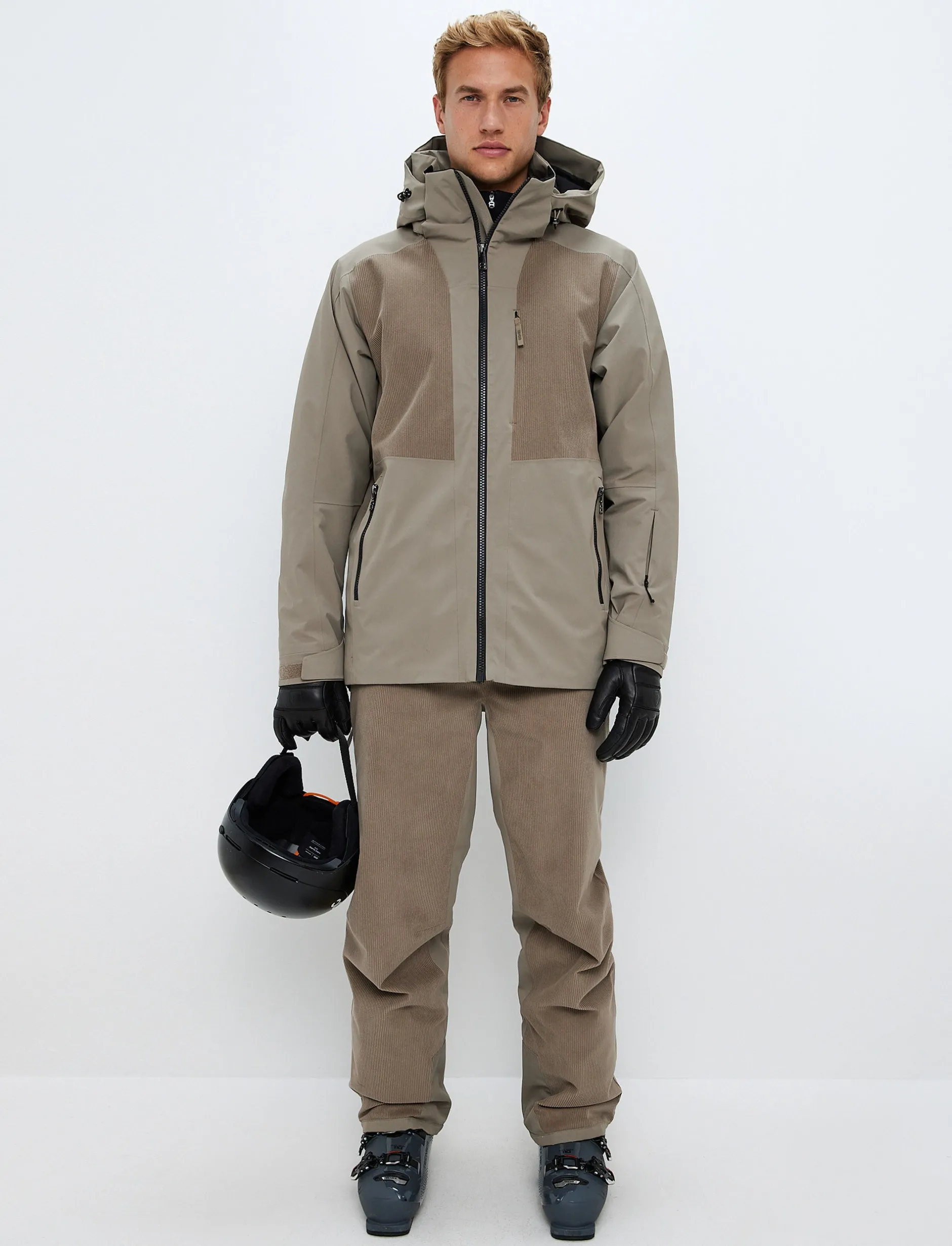 Skidjackor*8848 Altitude Andrew Cord Ski Jacket - Beige