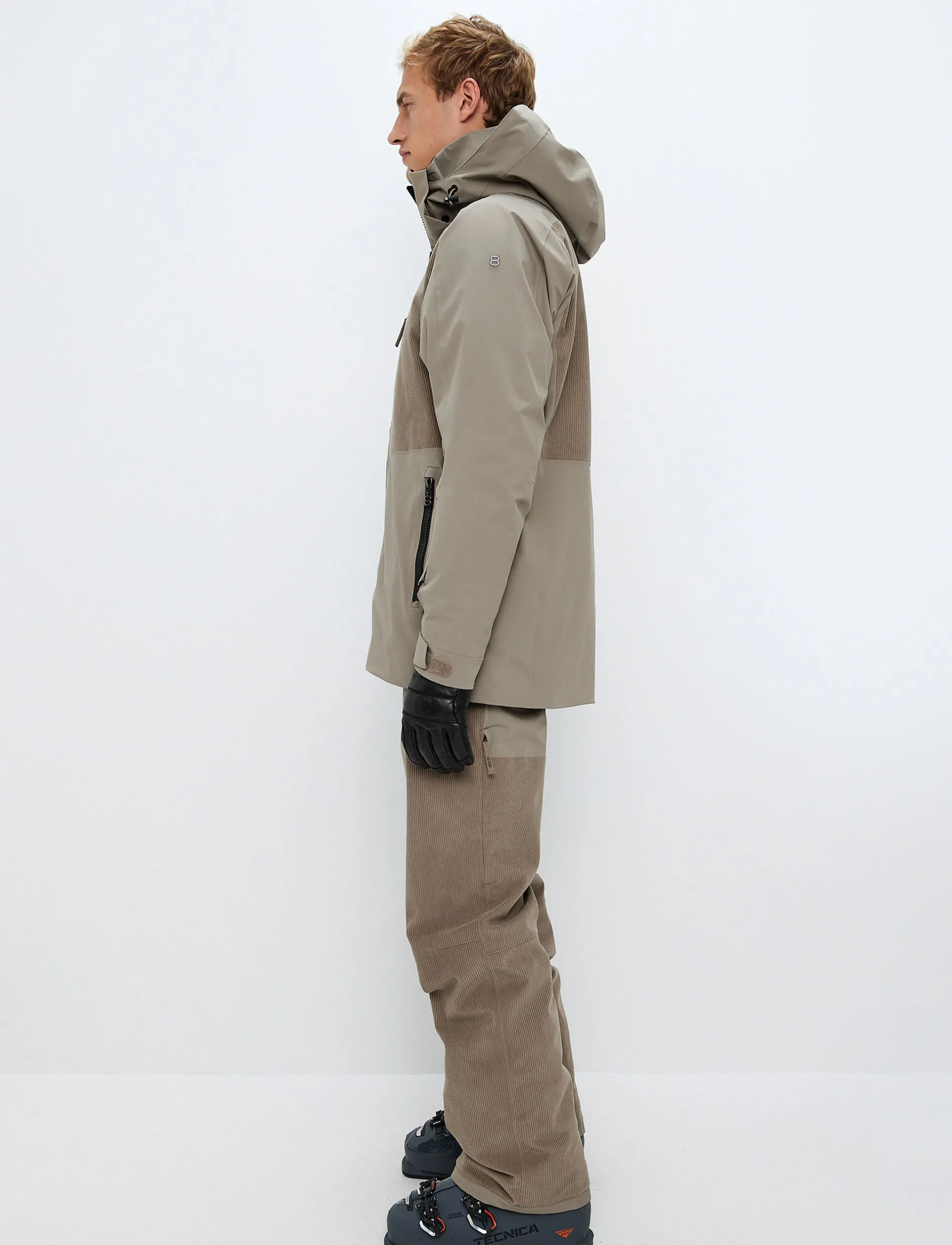 Skidjackor*8848 Altitude Andrew Cord Ski Jacket - Beige