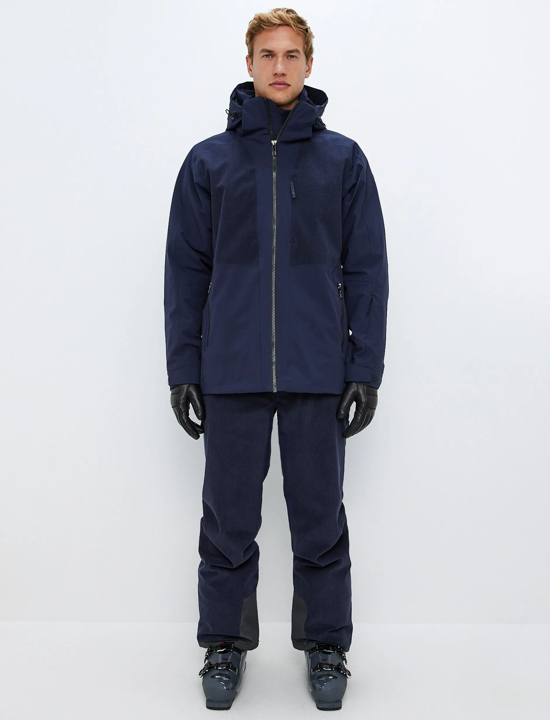Skidjackor*8848 Altitude Andrew Cord Ski Jacket - Navy