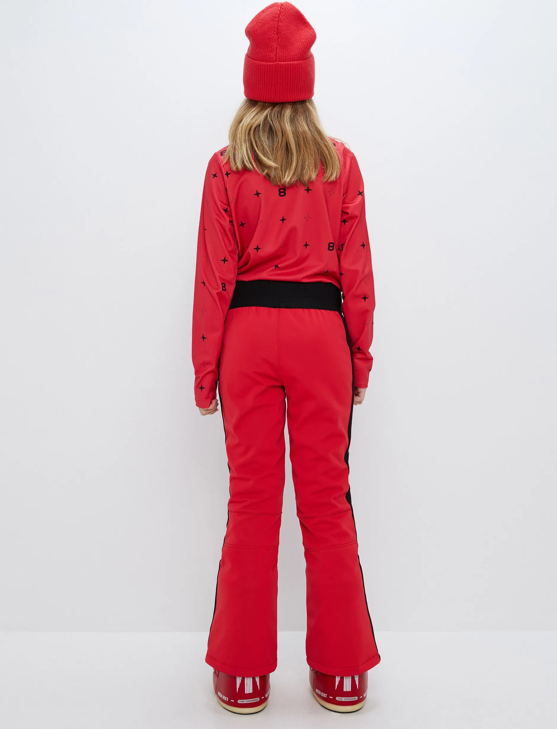 Skidbyxor*8848 Altitude Annbell Star Jr Pant - Poinsetta Red