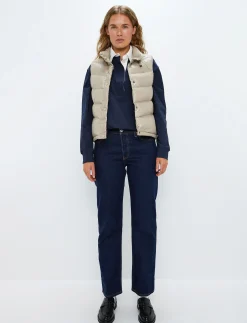 Dunjackor|Jackor*8848 Altitude Bella W Down Vest - Lt Beige