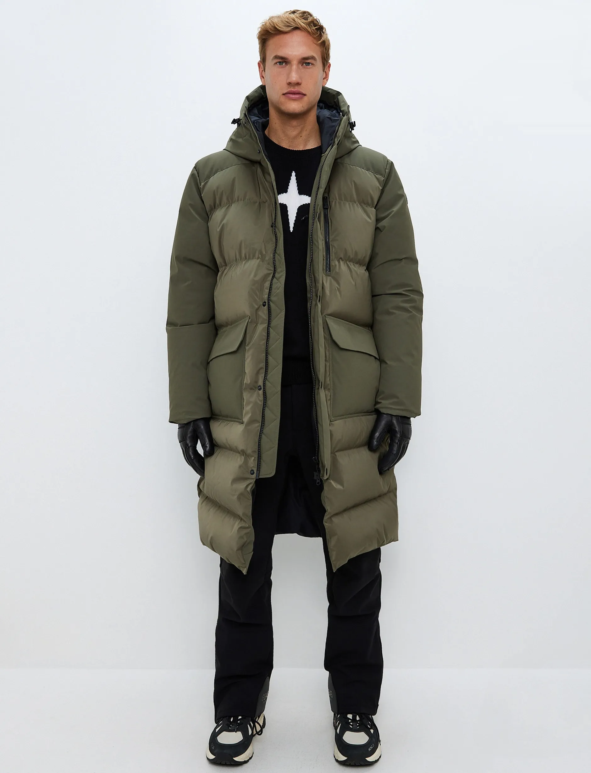 Dunjackor*8848 Altitude Boncourt Down Coat - Army Green