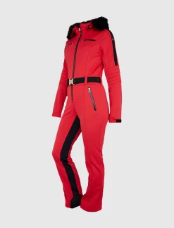 Skidoveraller*8848 Altitude Cat 2.0 W Ski Suit - Poinsetta Red