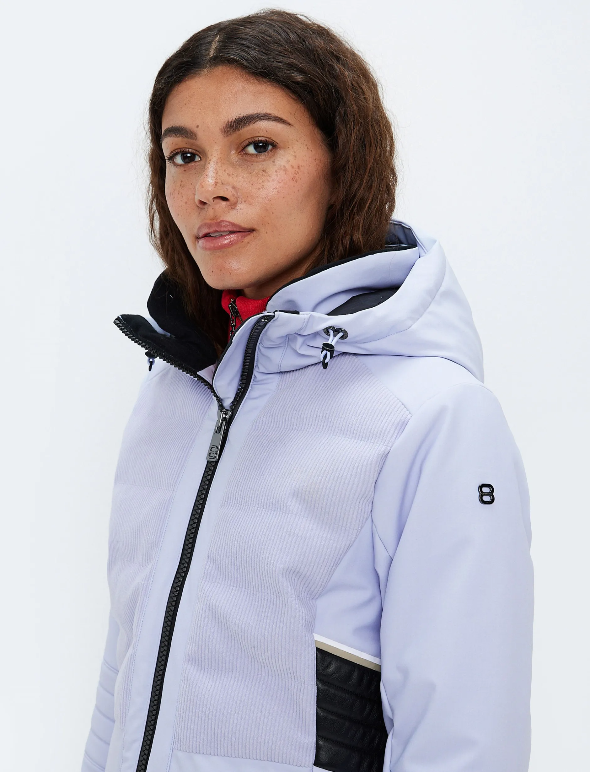 Skidjackor*8848 Altitude Clarice W Cord Ski Jacket - Icelandic Blue