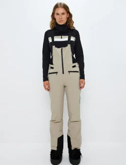 Skidbyxor*8848 Altitude Daniella 2.0 W Bib Pant - Lt Beige