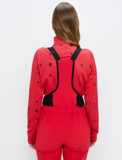 Skidbyxor*8848 Altitude Daniella 2.0 W Bib Pant - Poinsetta Red