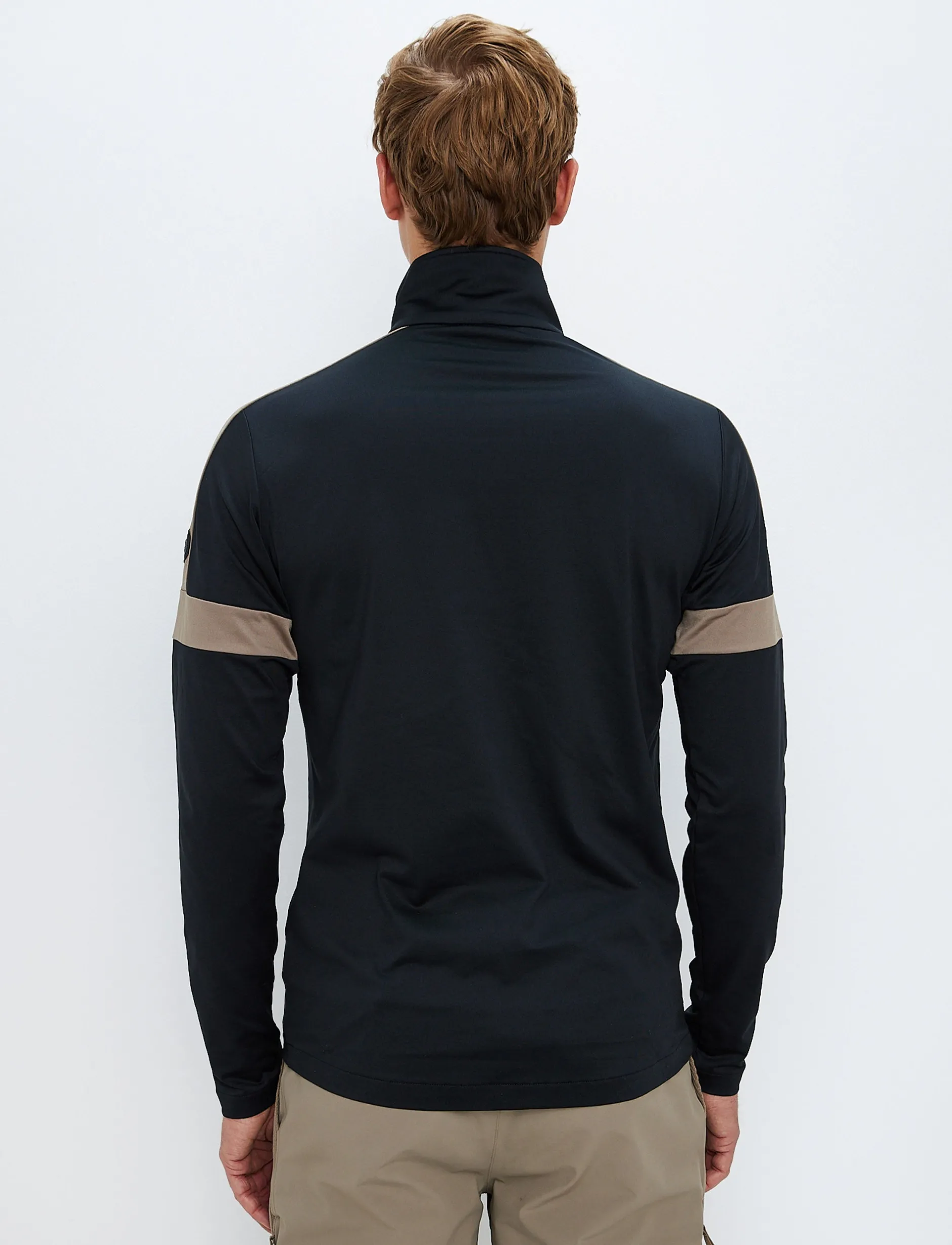 Mellanlager*8848 Altitude Dino 1/2 Zip Sweat - Black