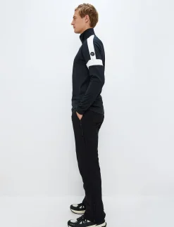 Mellanlager*8848 Altitude Dino 1/2 Zip Sweat - Black/White