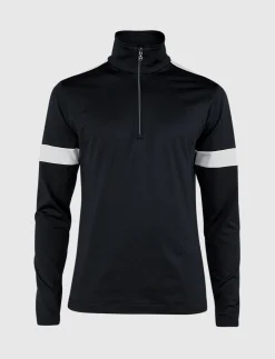 Mellanlager*8848 Altitude Dino 1/2 Zip Sweat - Black/White