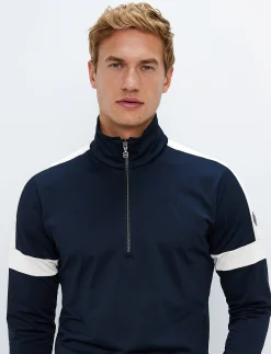 Mellanlager*8848 Altitude Dino 1/2 Zip Sweat - Navy