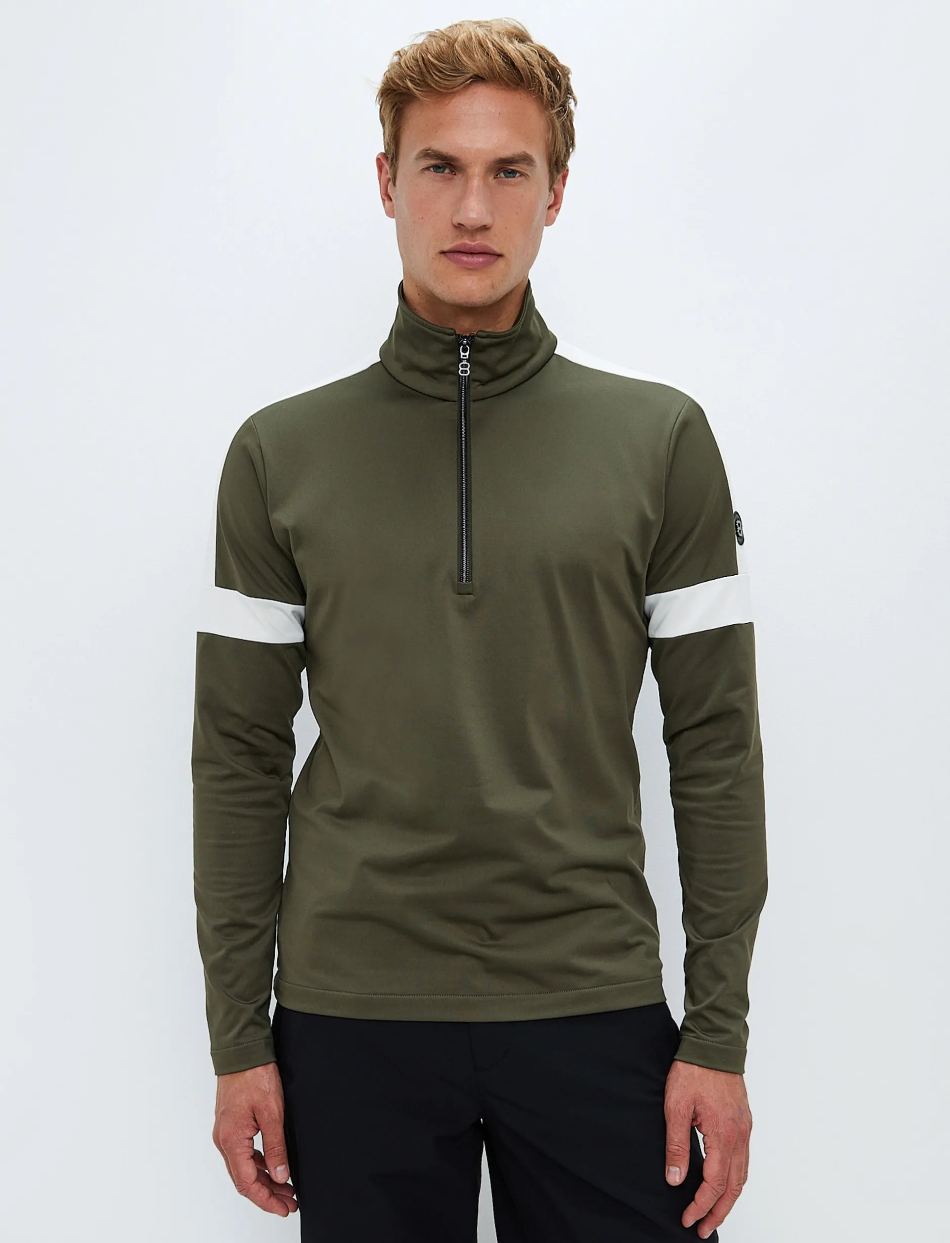 Mellanlager*8848 Altitude Dino 1/2 Zip Sweat - Royal Green