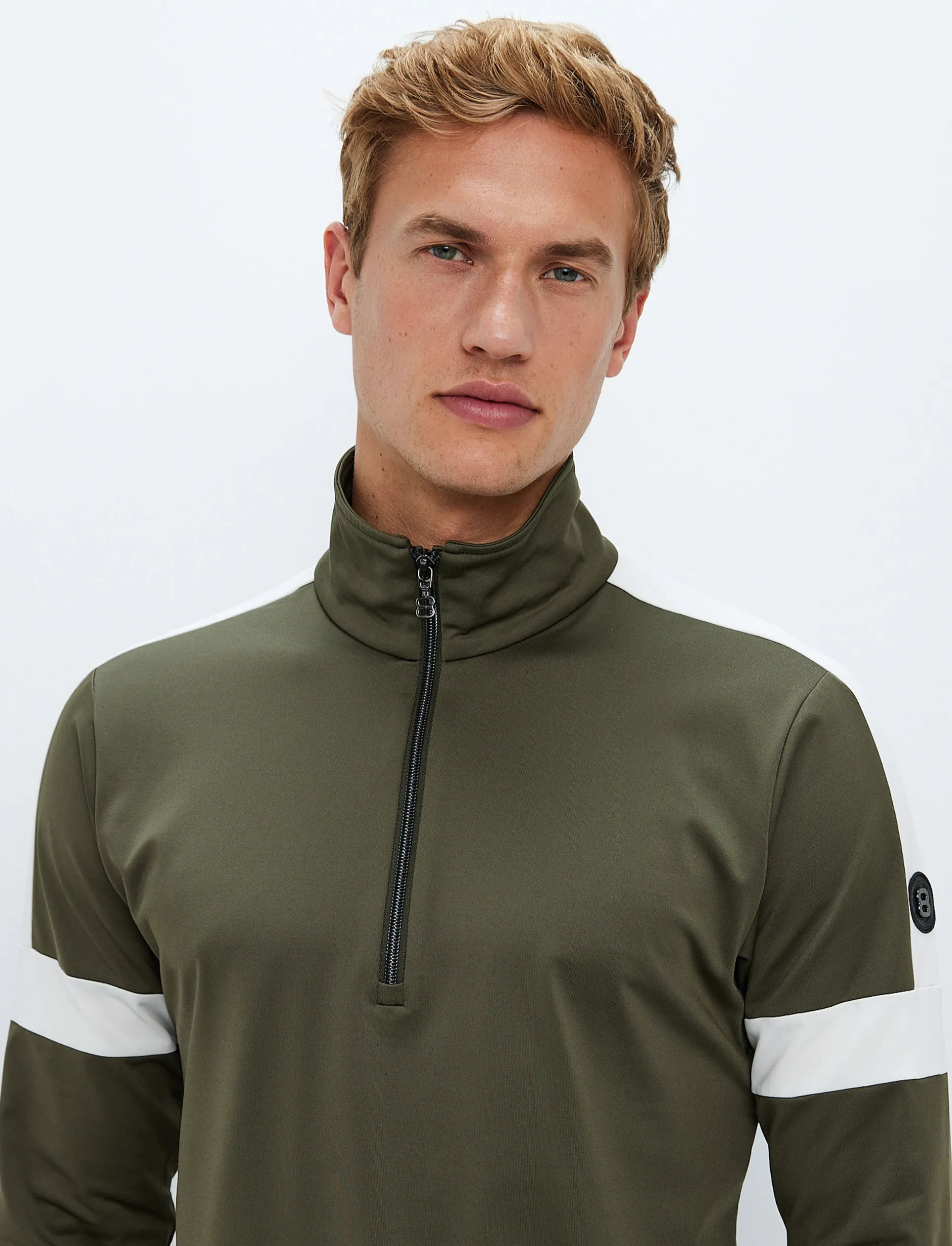 Mellanlager*8848 Altitude Dino 1/2 Zip Sweat - Royal Green