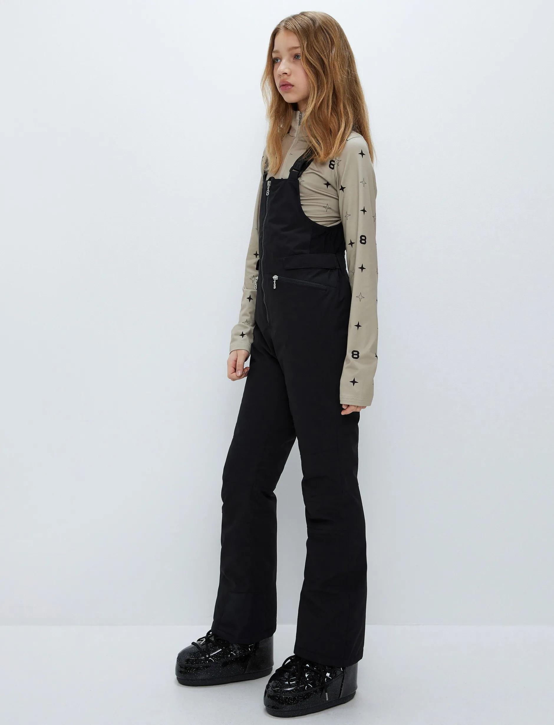 Skidbyxor*8848 Altitude Ella JR Bib Pant - Black