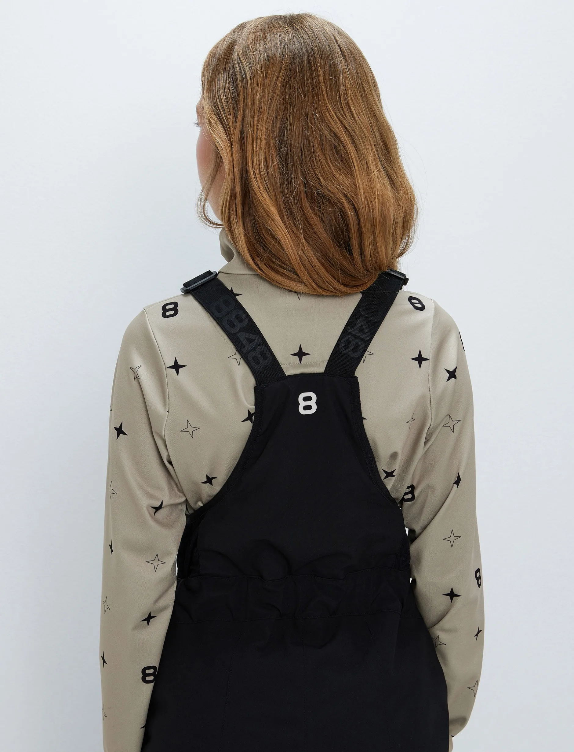 Skidbyxor*8848 Altitude Ella JR Bib Pant - Black