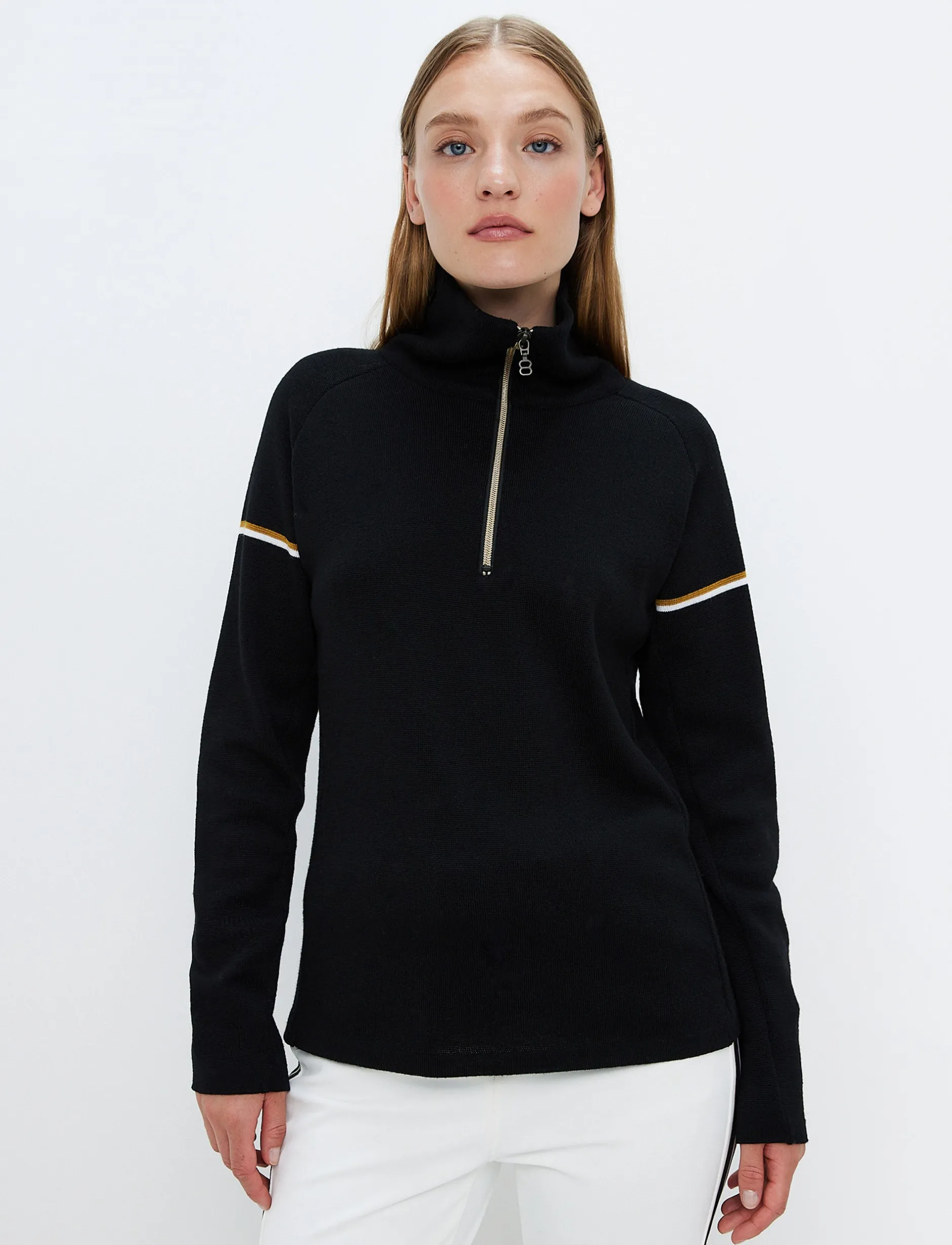 Tröjor|Mellanlager*8848 Altitude Ember W Merino Sweat - Black
