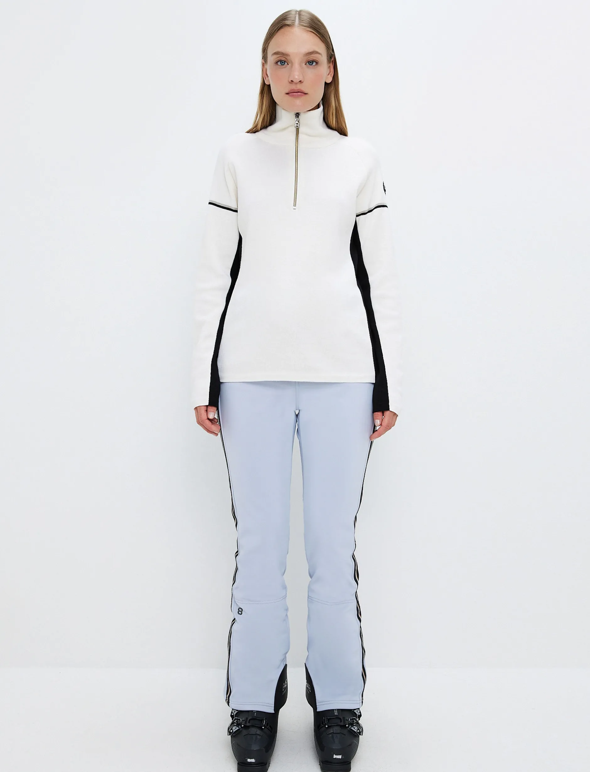Tröjor|Mellanlager*8848 Altitude Ember W Merino Sweat - Blanc