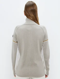 Tröjor|Mellanlager*8848 Altitude Ember W Merino Sweat - Lt Beige