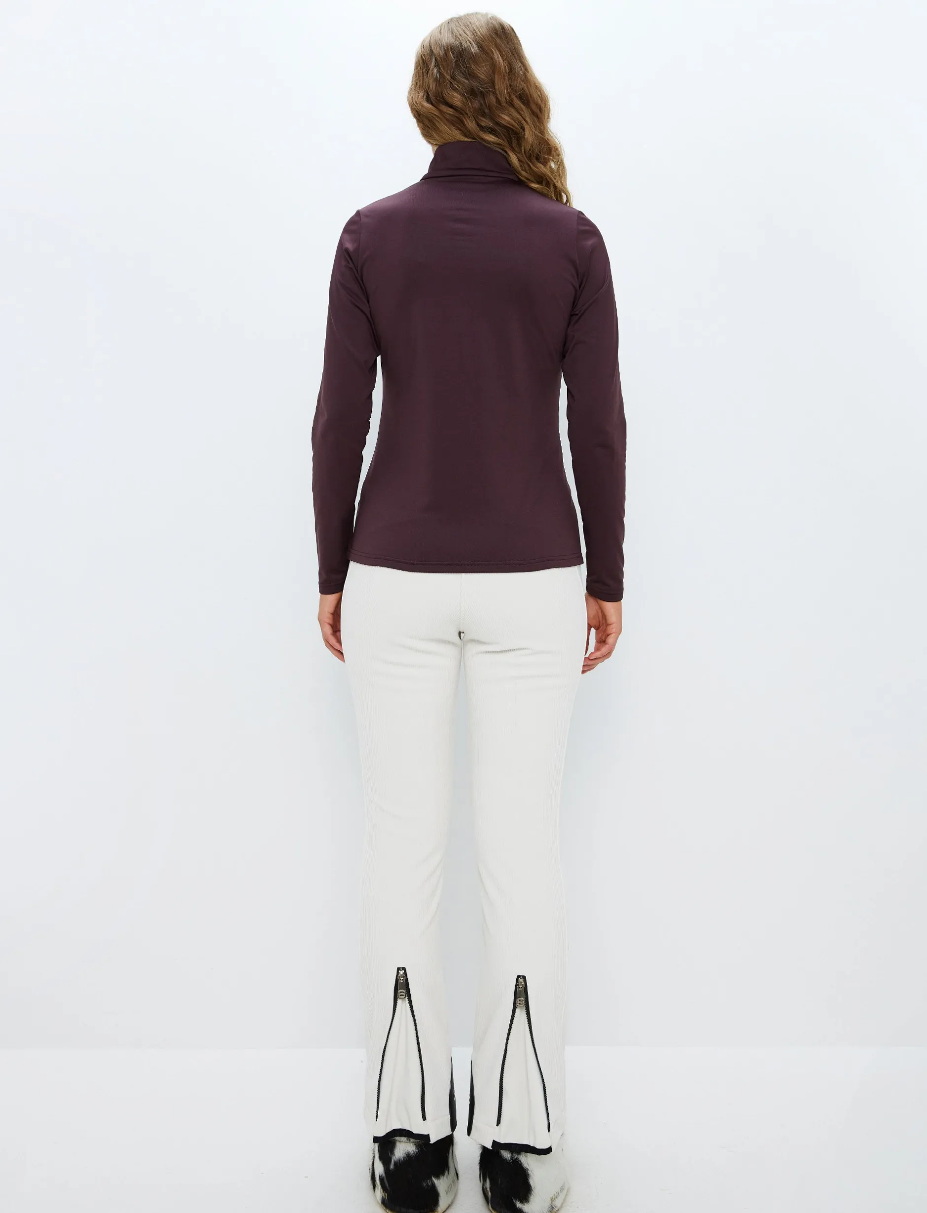 Mellanlager*8848 Altitude Fairlee W Sweat - Dk Burgundy