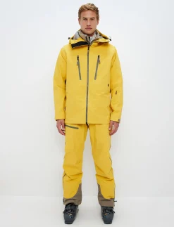 Skidjackor*8848 Altitude Gansu 5.0 Shell Jacket - Golden Yellow