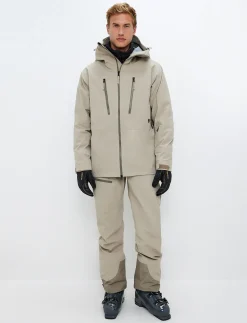 Skidjackor*8848 Altitude Gansu 5.0 Shell Jacket - Lt Beige