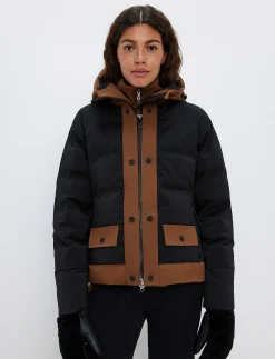 Skidjackor*8848 Altitude Harlow W Ski Jacket - Black/Cashmere Brown