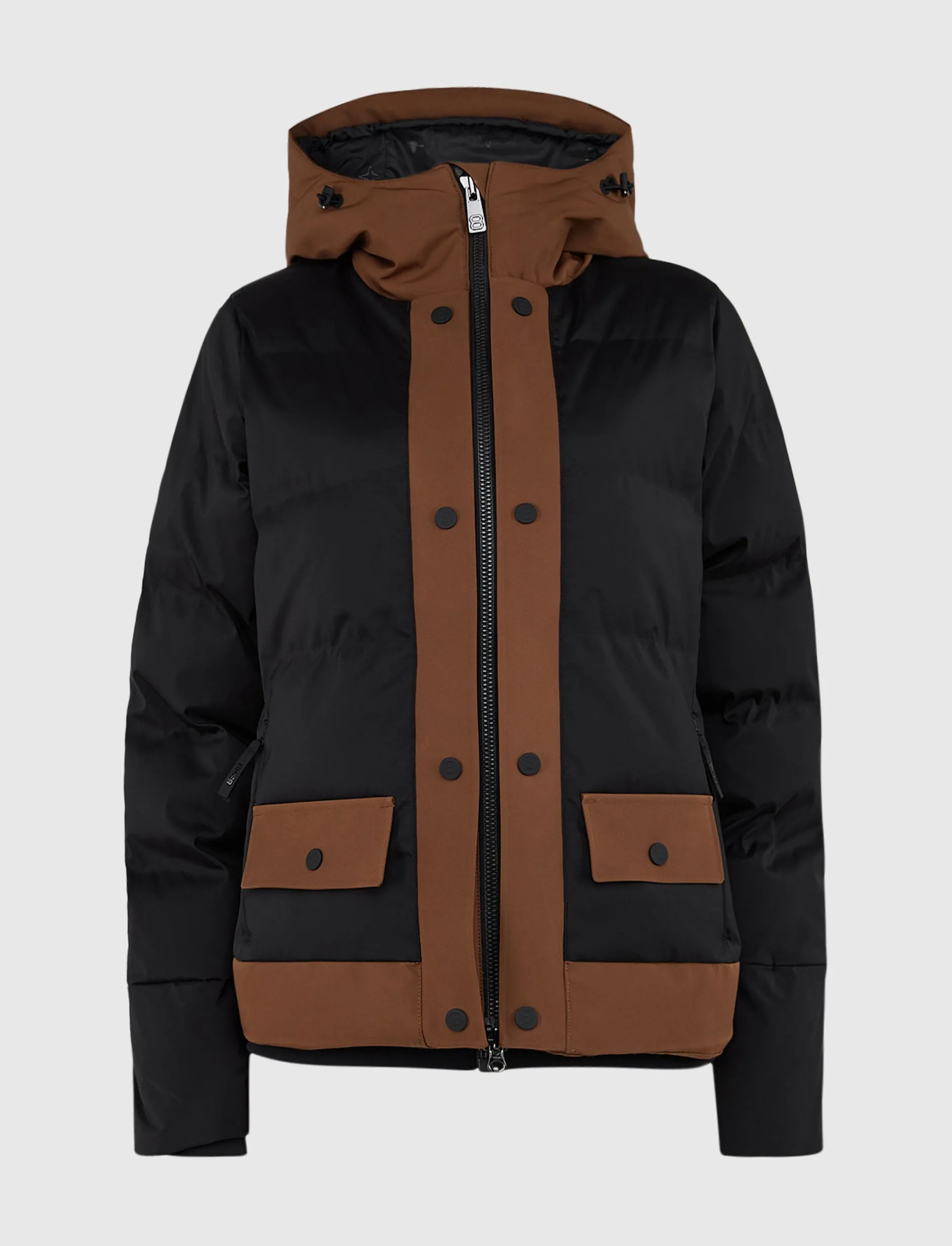 Skidjackor*8848 Altitude Harlow W Ski Jacket - Black/Cashmere Brown