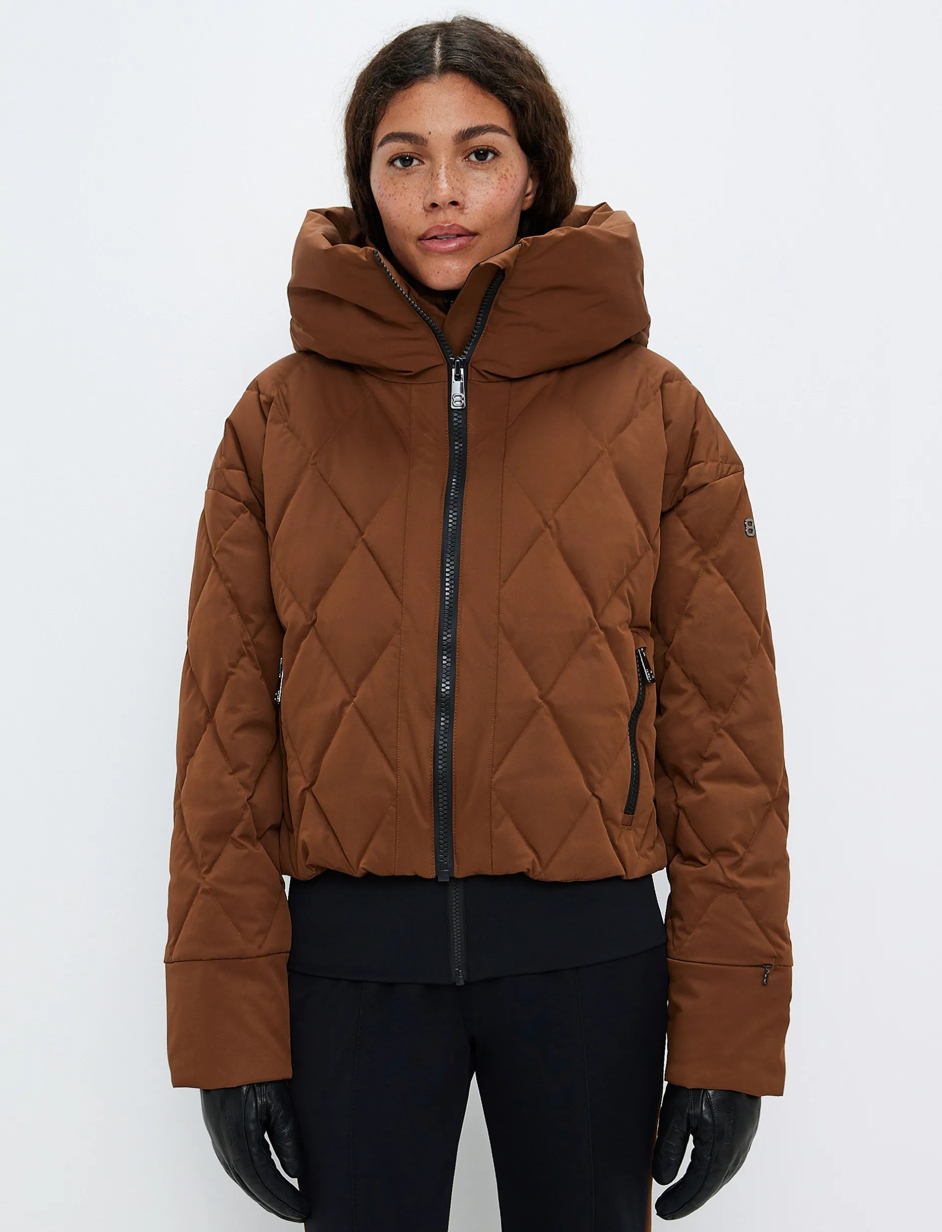 Skidjackor*8848 Altitude Hildi W Ski Puffer - Cashmere Brown