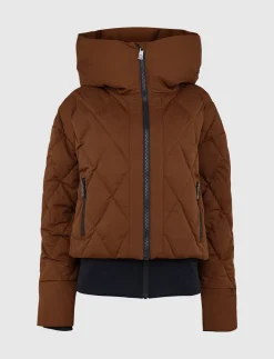 Skidjackor*8848 Altitude Hildi W Ski Puffer - Cashmere Brown