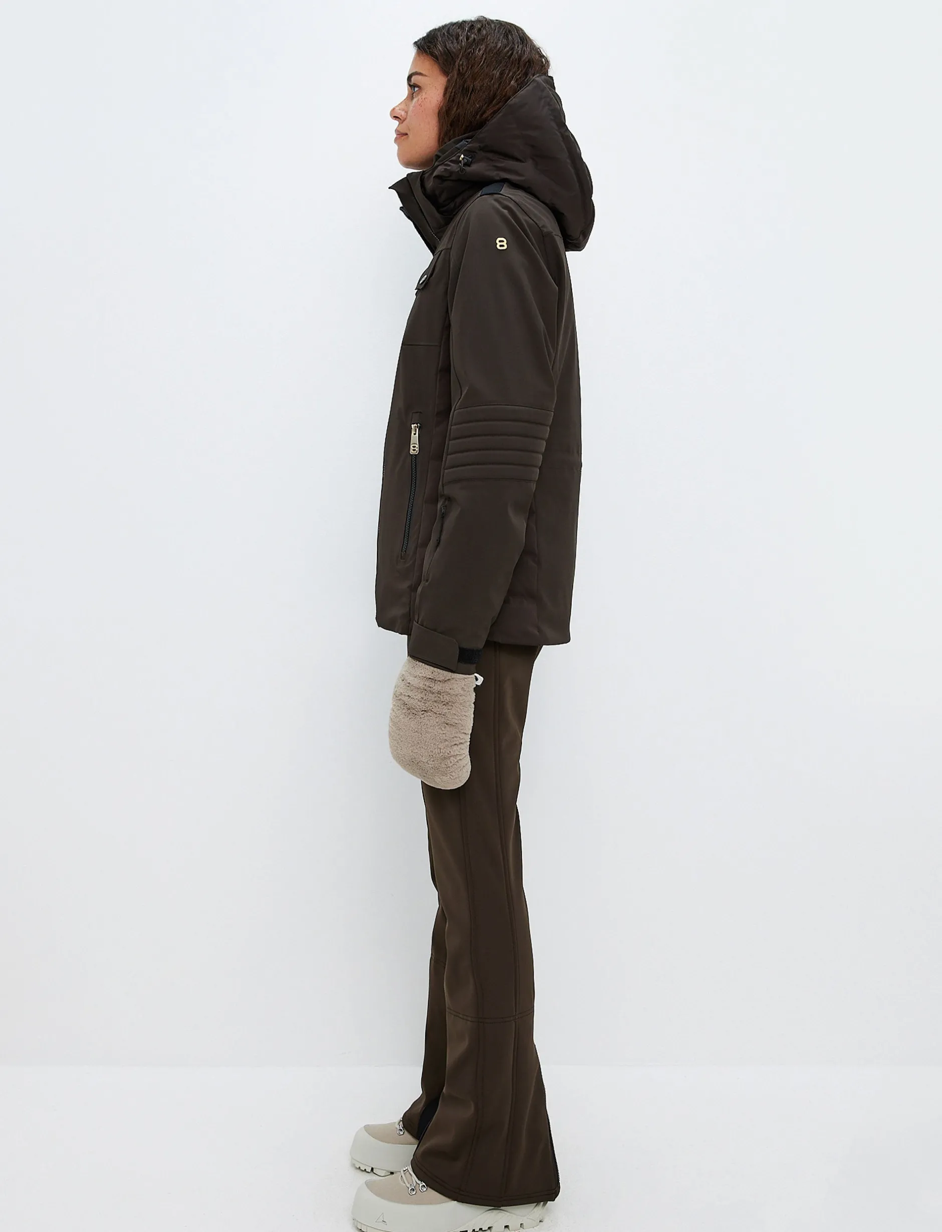 Skidjackor*8848 Altitude Jodie W Ski Jacket - Coffea