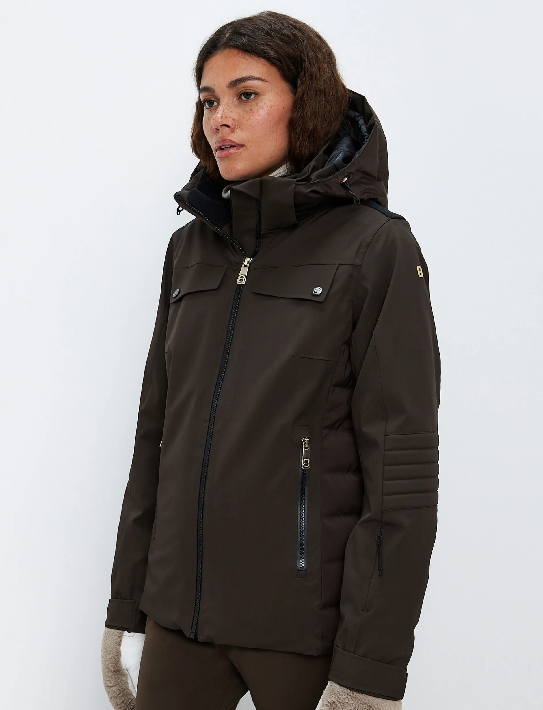 Skidjackor*8848 Altitude Jodie W Ski Jacket - Coffea