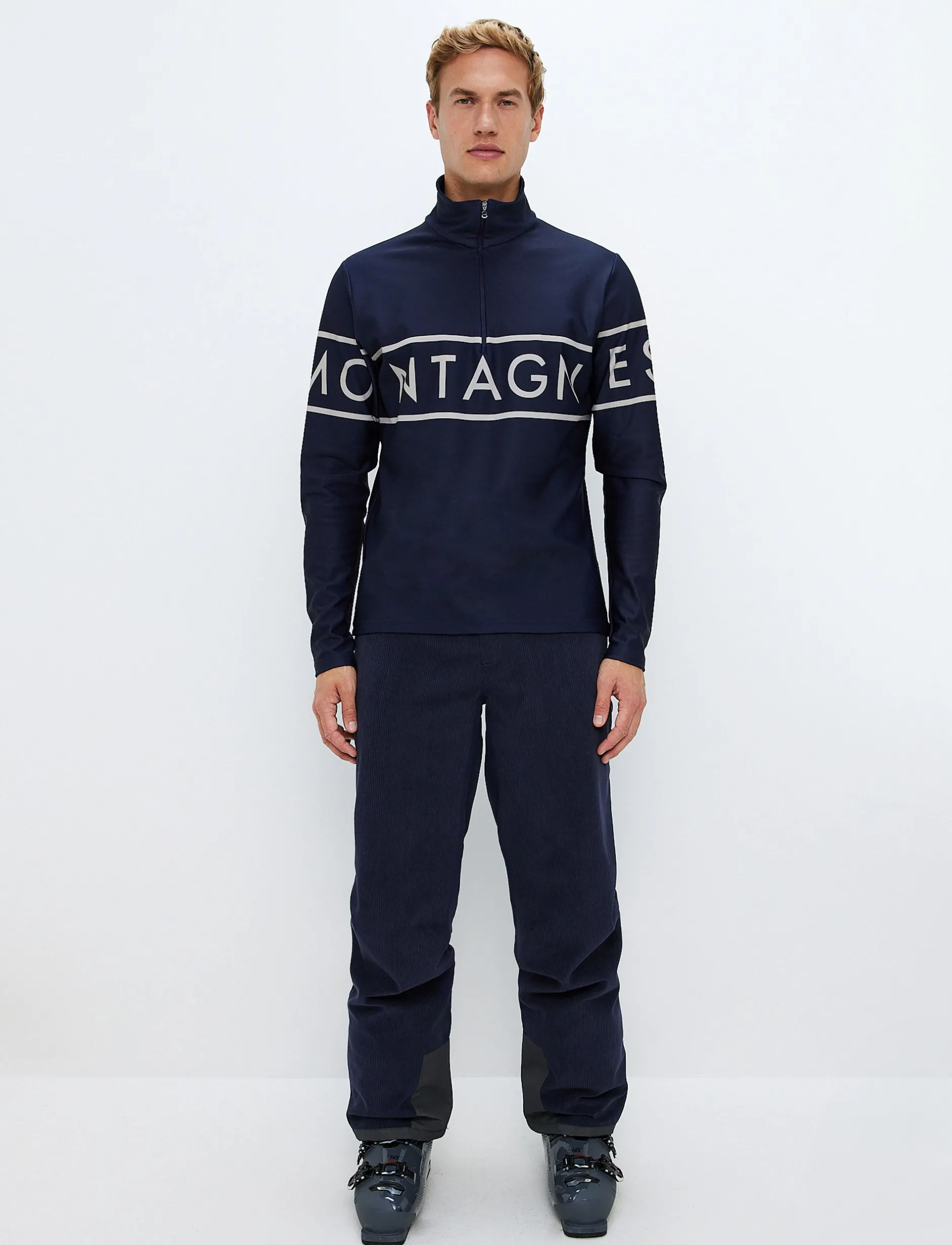 Mellanlager*8848 Altitude Lee Ski Sweat - Navy