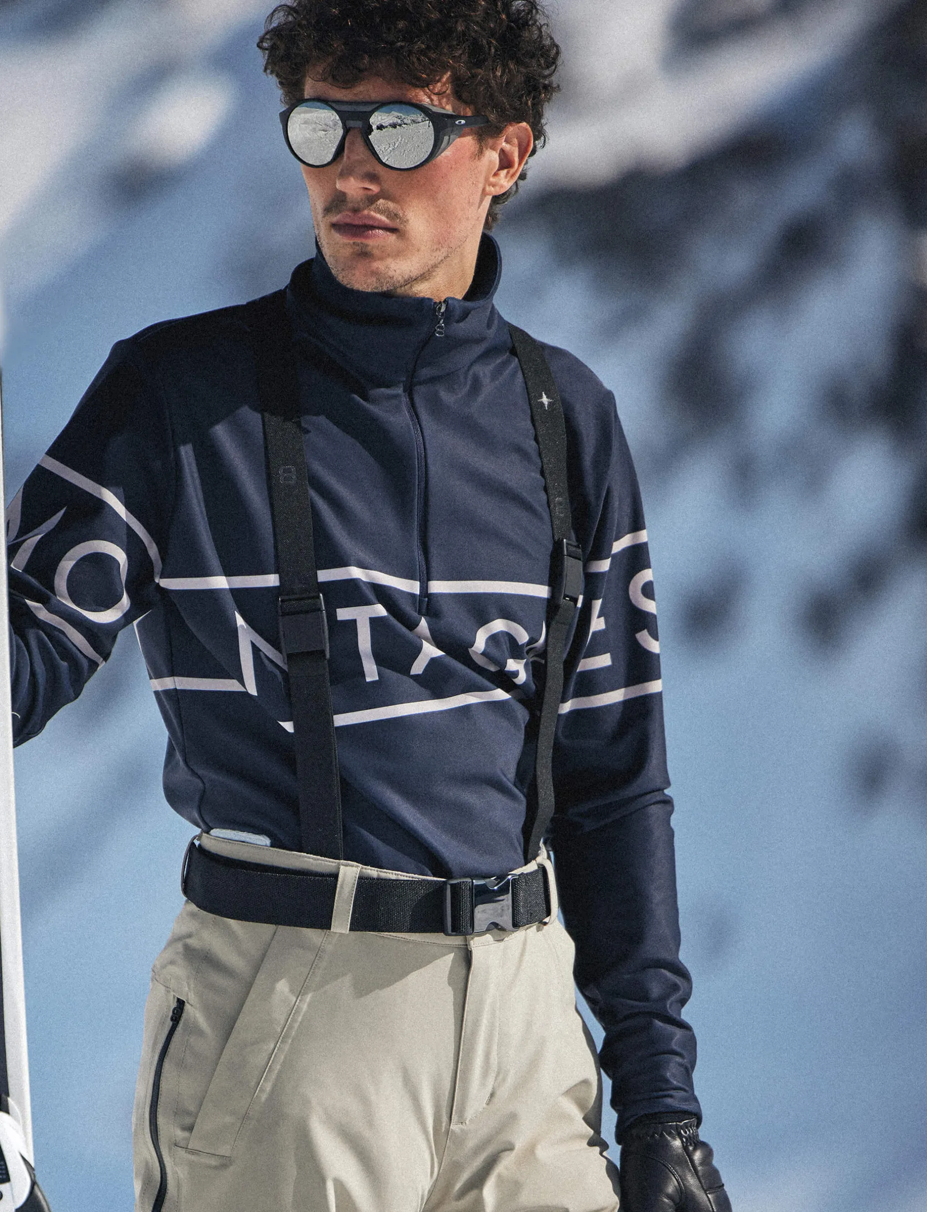 Mellanlager*8848 Altitude Lee Ski Sweat - Navy