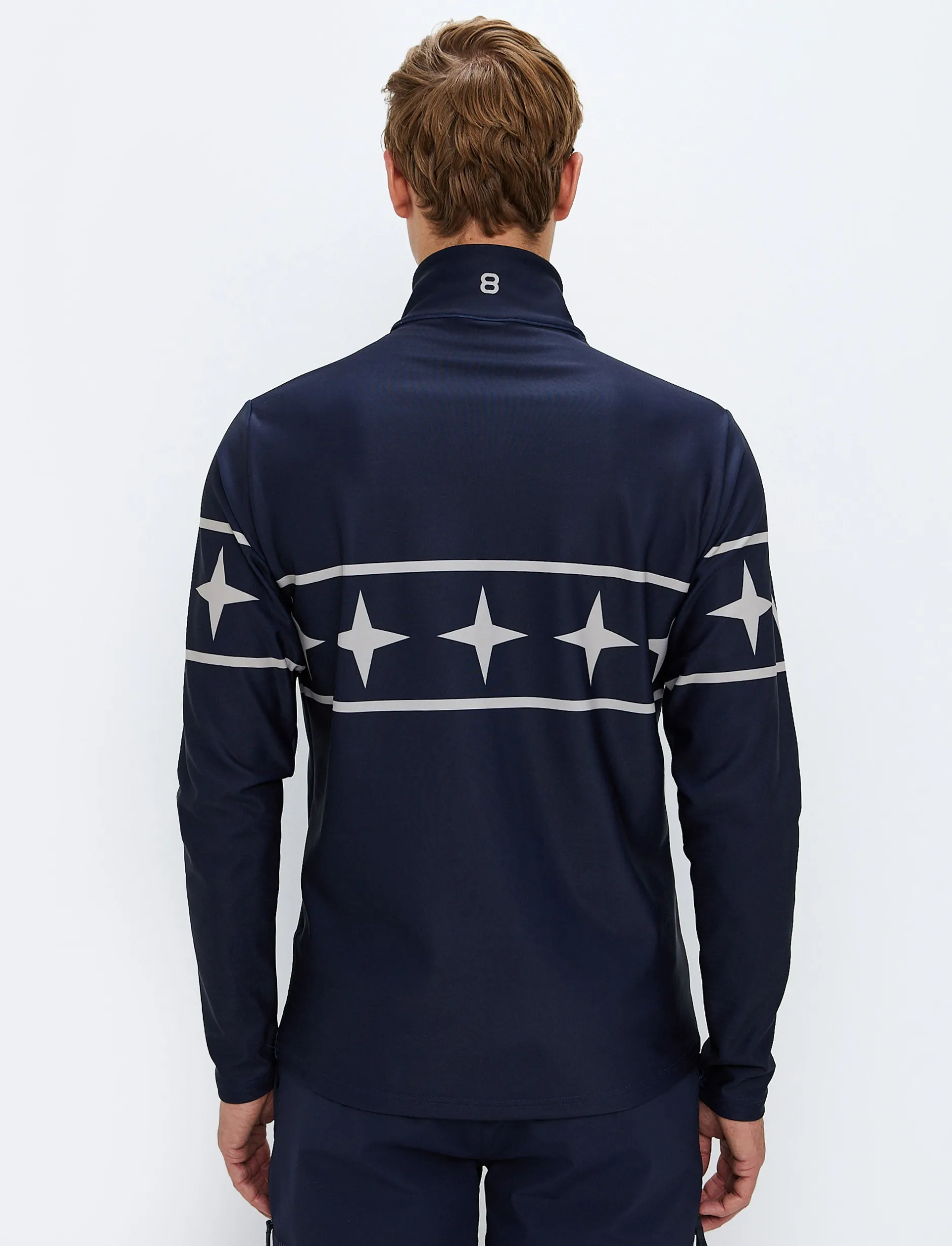 Mellanlager*8848 Altitude Lee Ski Sweat - Navy