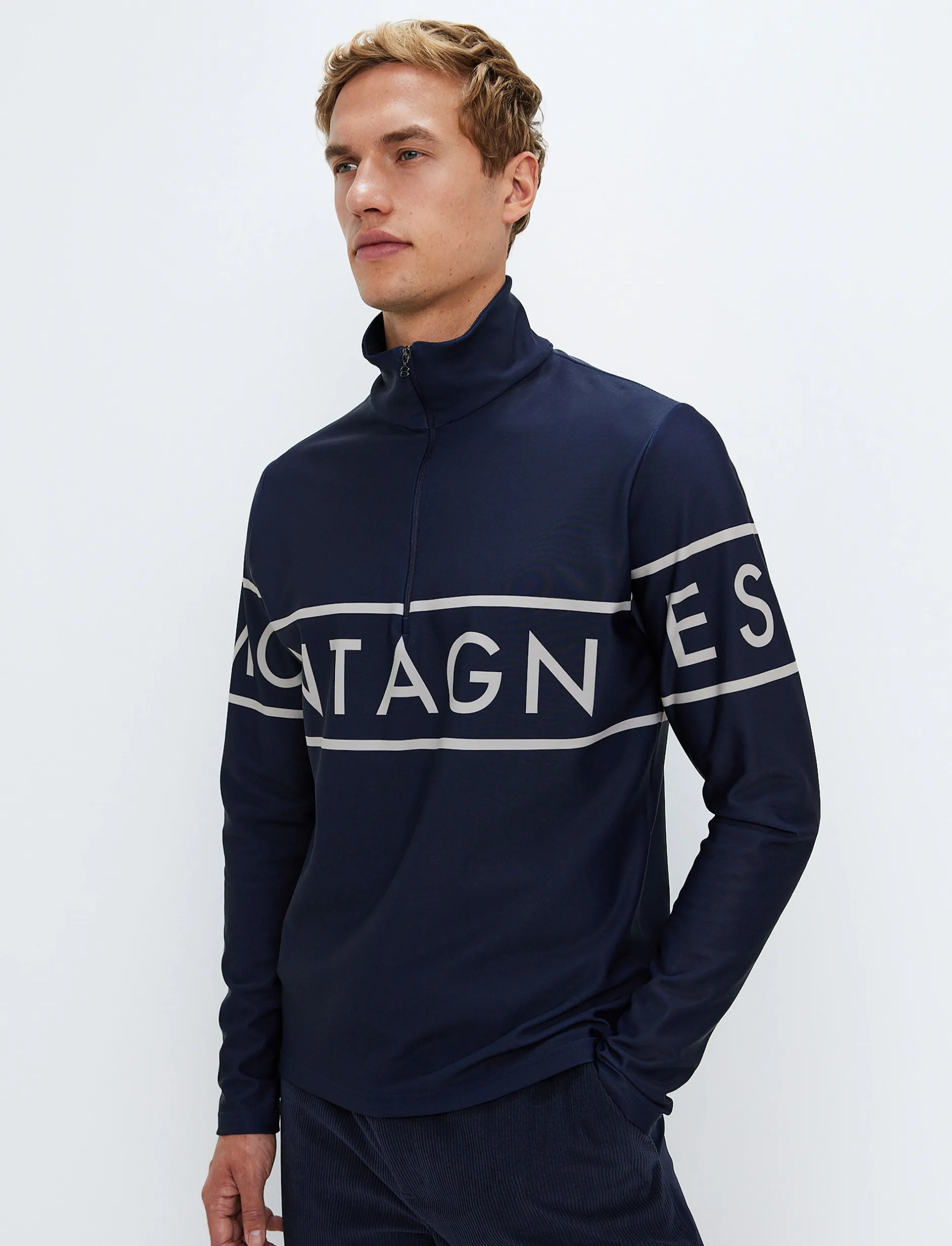 Mellanlager*8848 Altitude Lee Ski Sweat - Navy