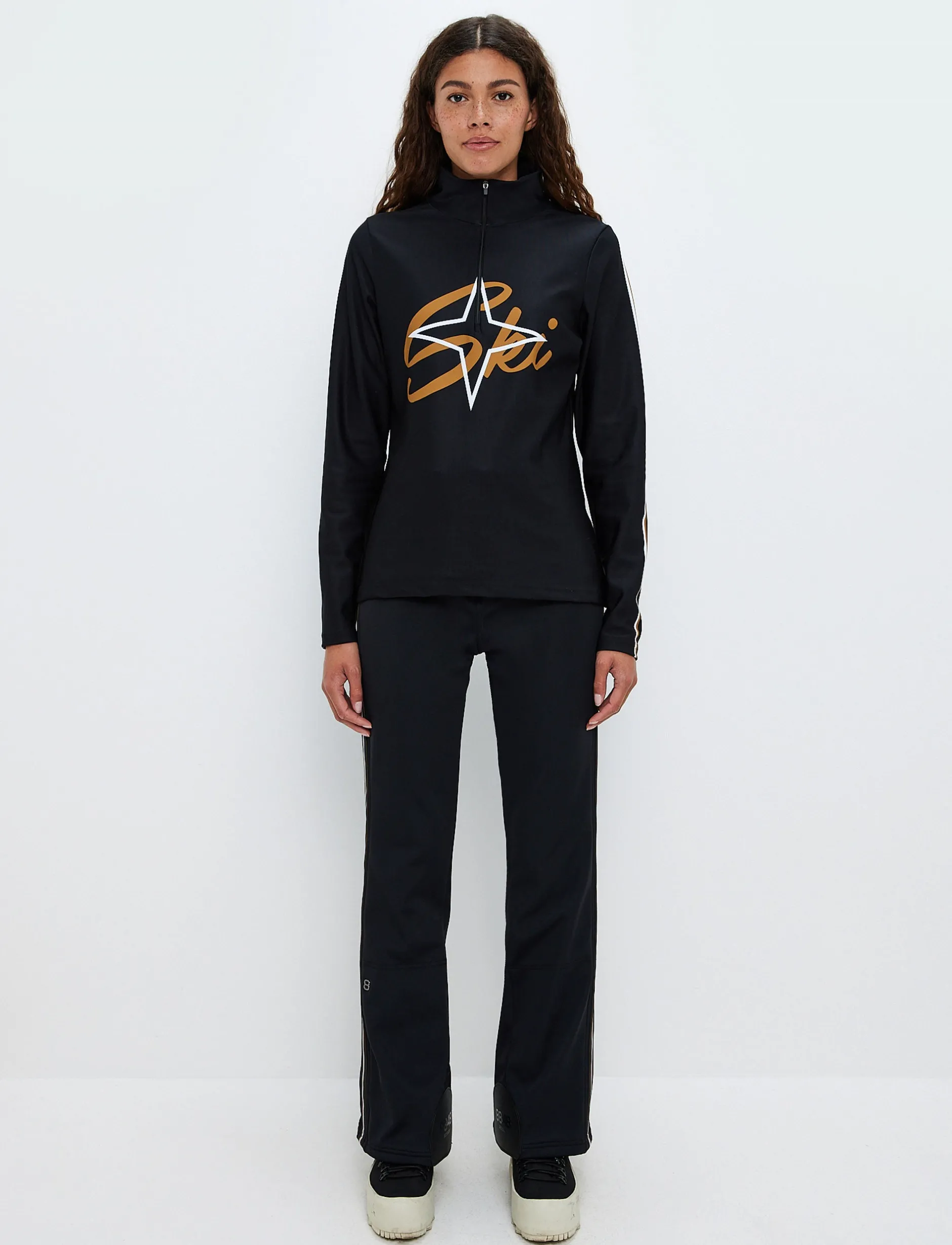 Mellanlager*8848 Altitude Leni W Ski Sweat - Black