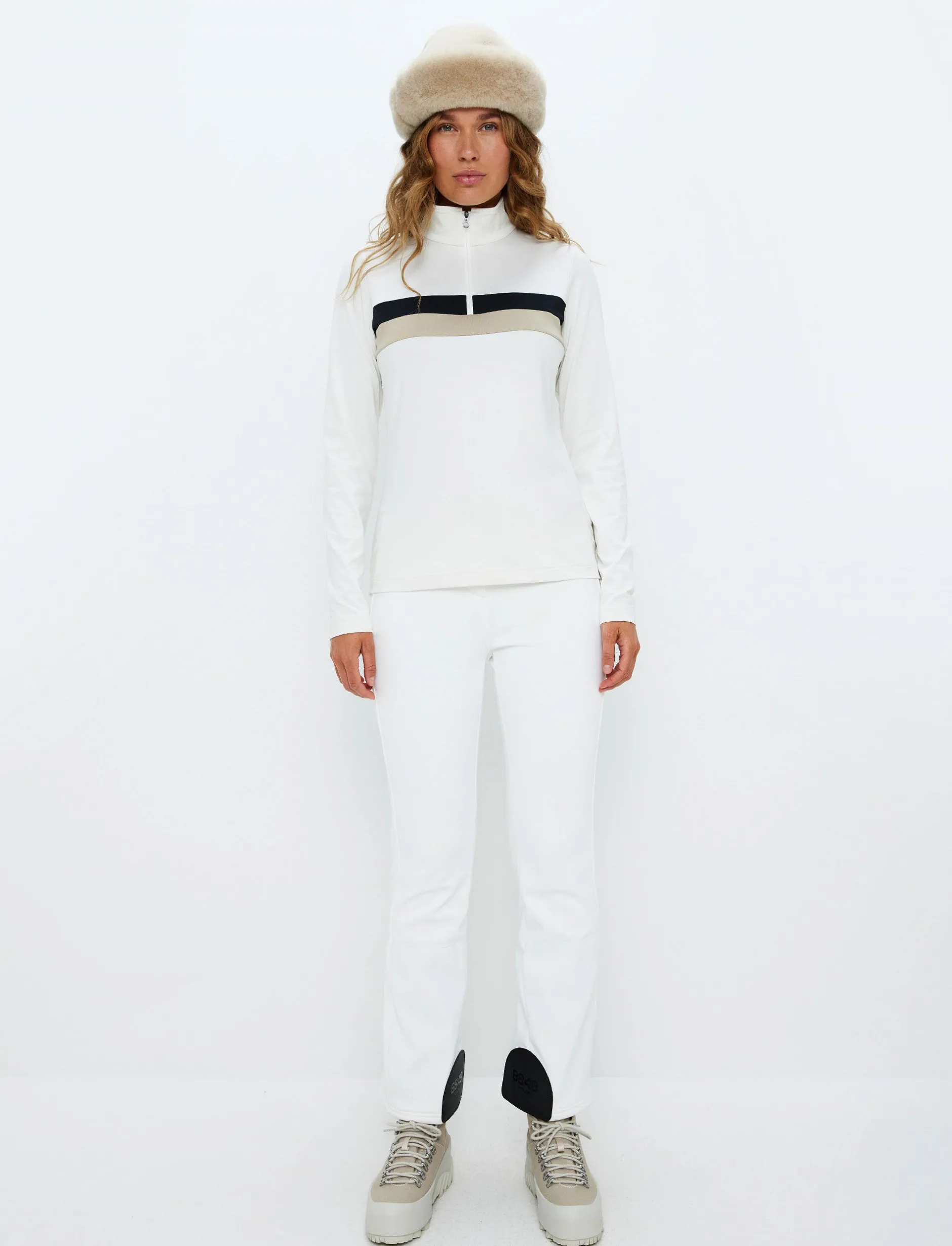 Mellanlager*8848 Altitude Lexie W Sweat - Blanc/Black