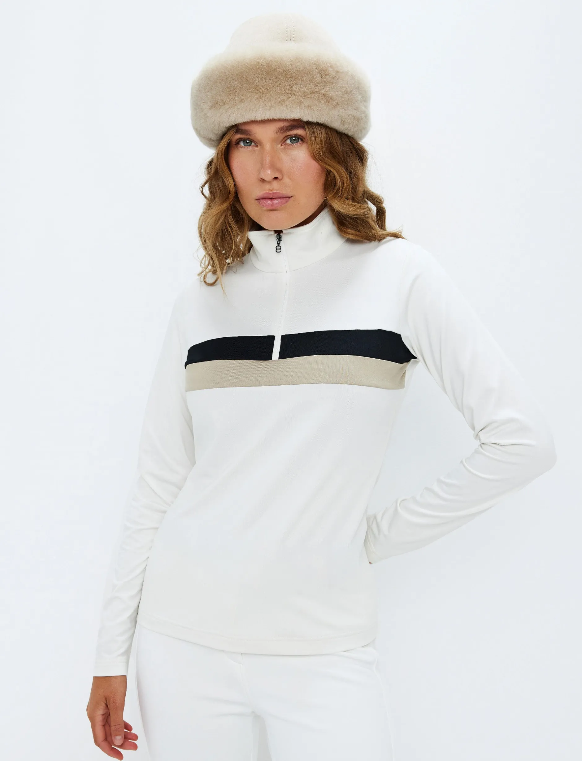Mellanlager*8848 Altitude Lexie W Sweat - Blanc/Black