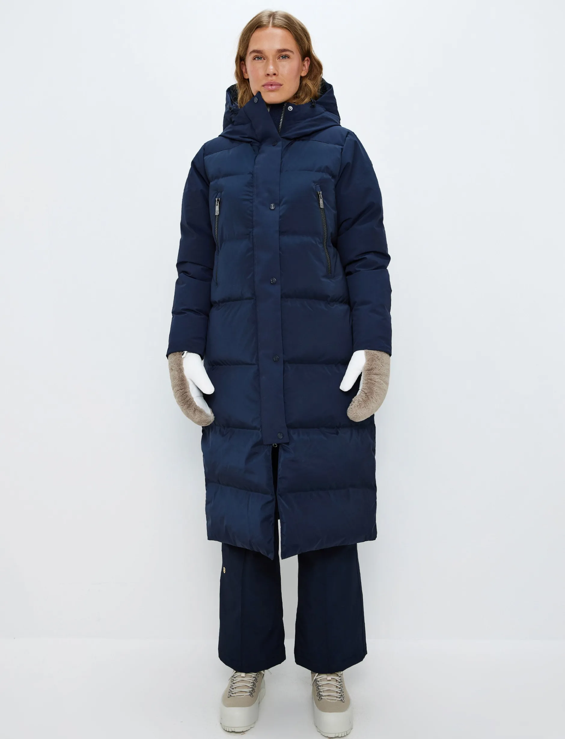 Dunjackor*8848 Altitude Lilly W Down Coat - Navy