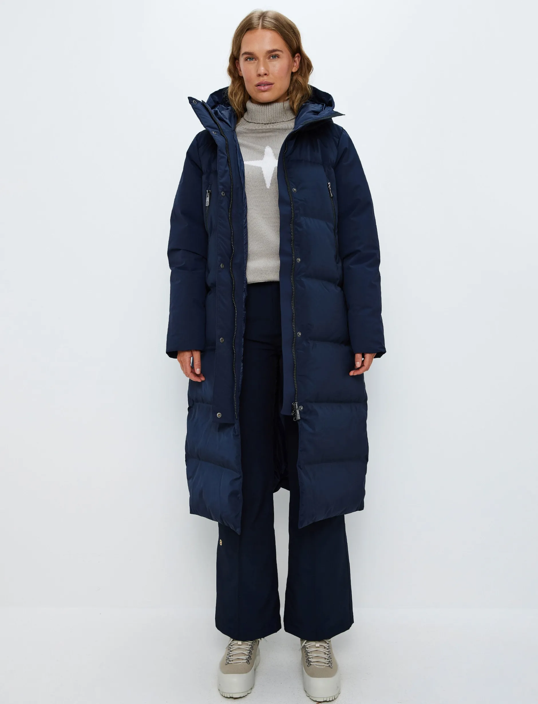 Dunjackor*8848 Altitude Lilly W Down Coat - Navy