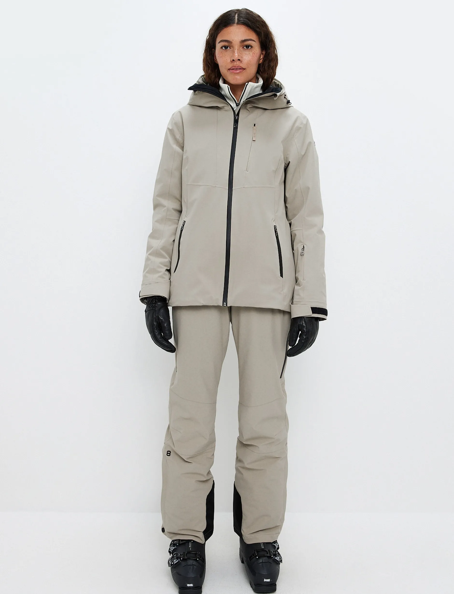 Skidjackor*8848 Altitude Lyla W Ski Jacket - Lt Beige