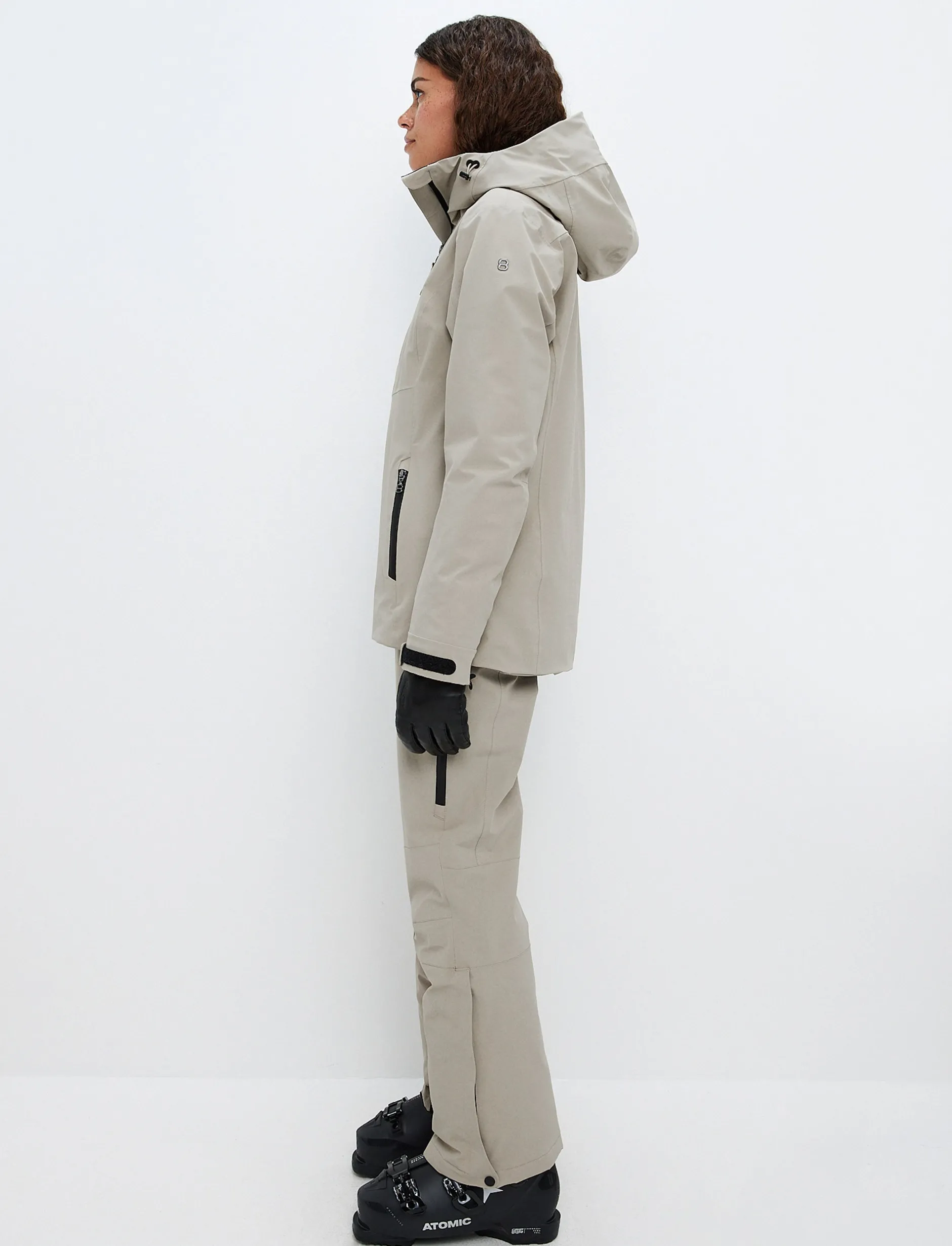 Skidjackor*8848 Altitude Lyla W Ski Jacket - Lt Beige