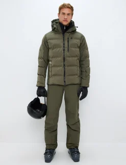Dunjackor|Skidjackor*8848 Altitude Malik Ski Jacket - Army Green