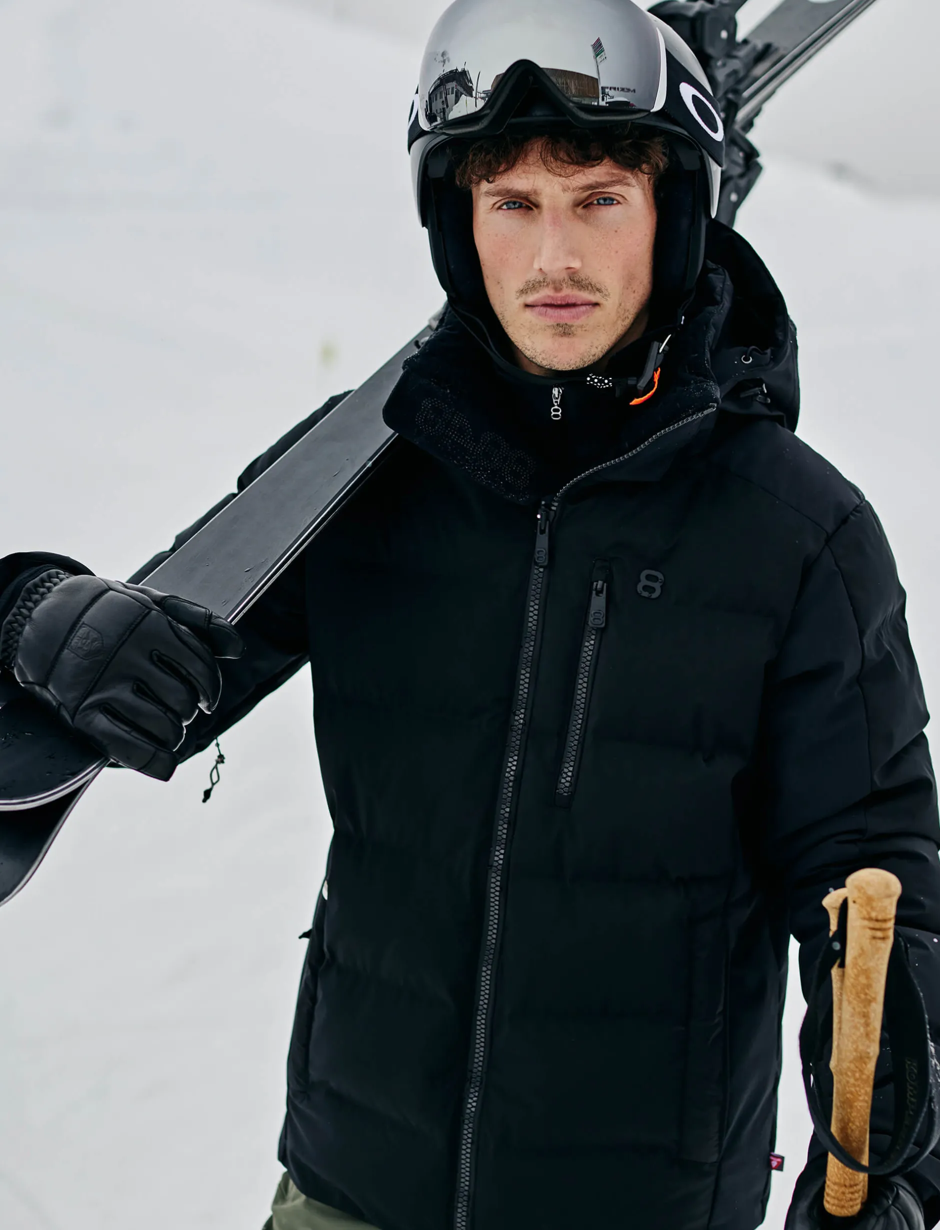 Dunjackor|Skidjackor*8848 Altitude Malik Ski Jacket - Black