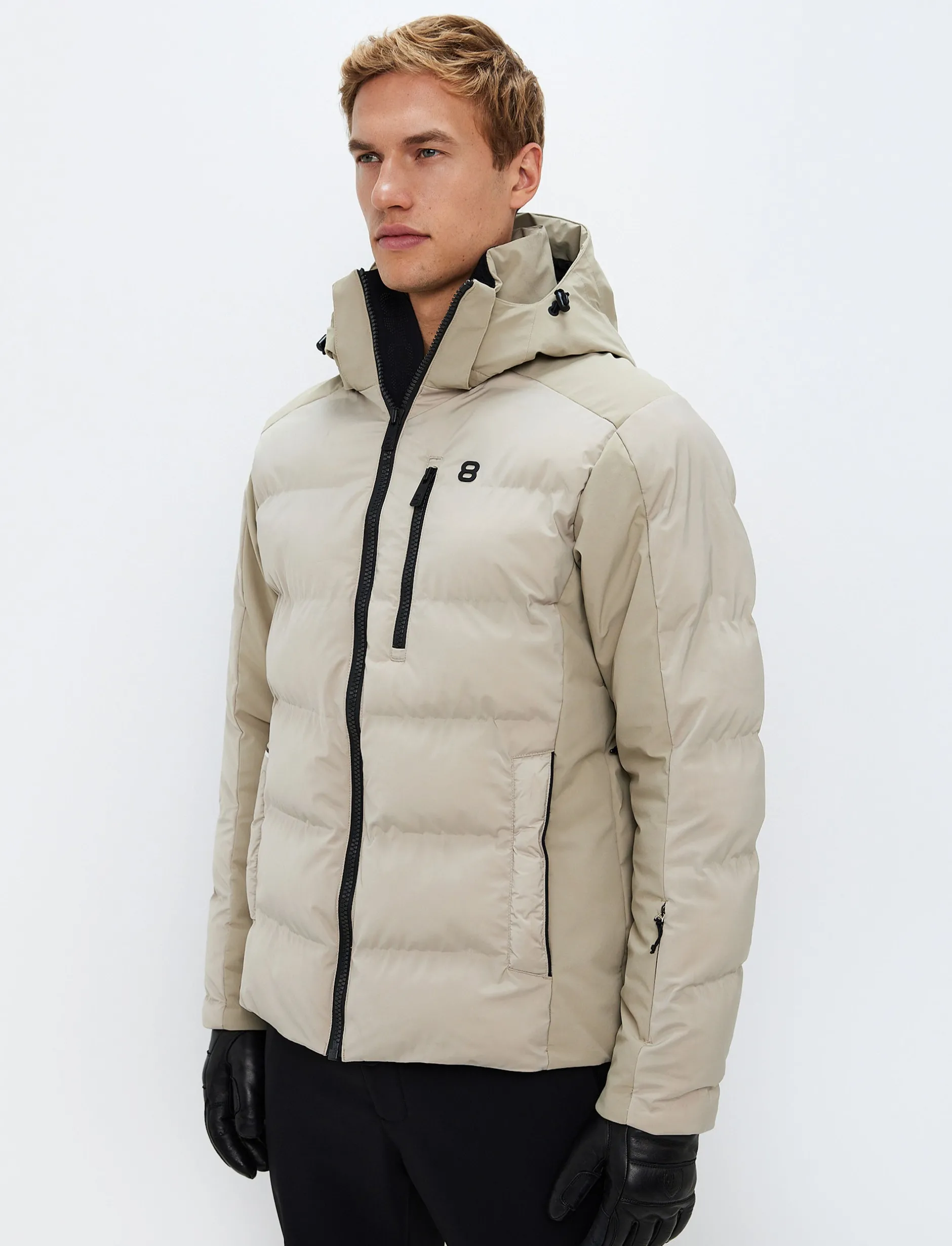 Dunjackor|Skidjackor*8848 Altitude Malik Ski Jacket - Lt Fallen Rock