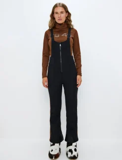 Skidbyxor*8848 Altitude Maya W Bib Pant - Black/Cashmere Brown