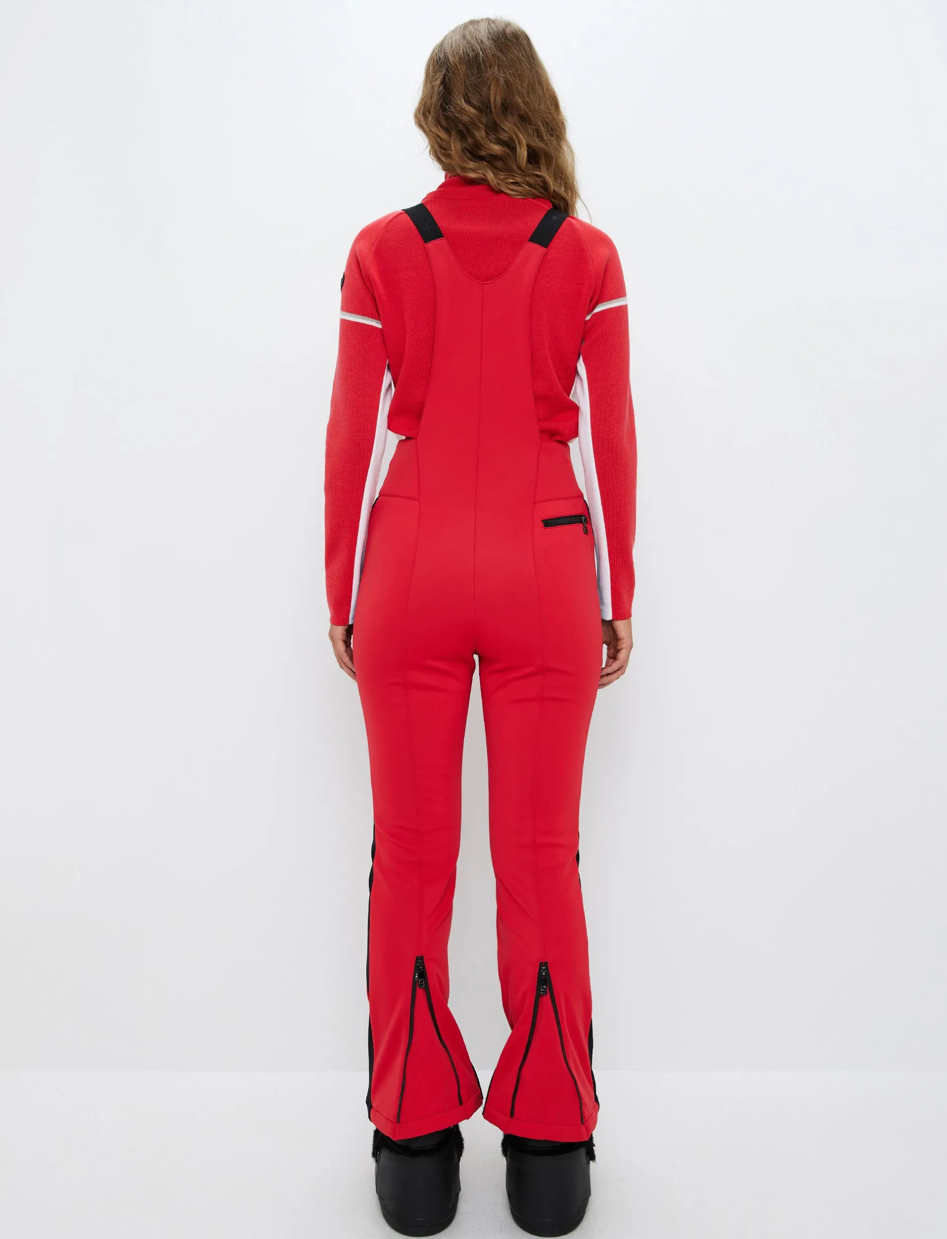 Skidbyxor*8848 Altitude Maya W Bib Pant - Poinsetta Red