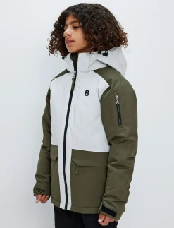Skidjackor*8848 Altitude Miles JR Ski Jacket - Army Green