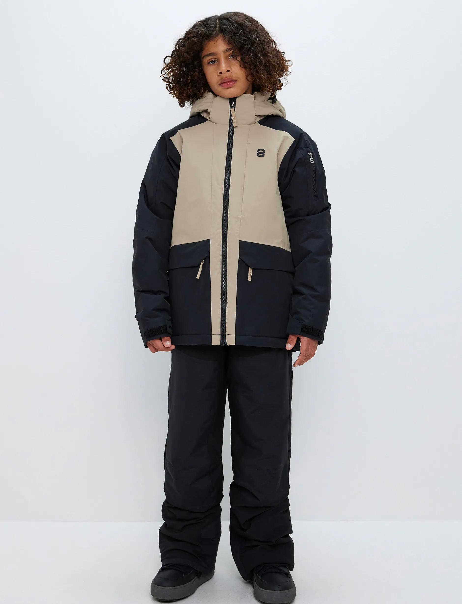 Skidjackor*8848 Altitude Miles JR Ski Jacket - Black