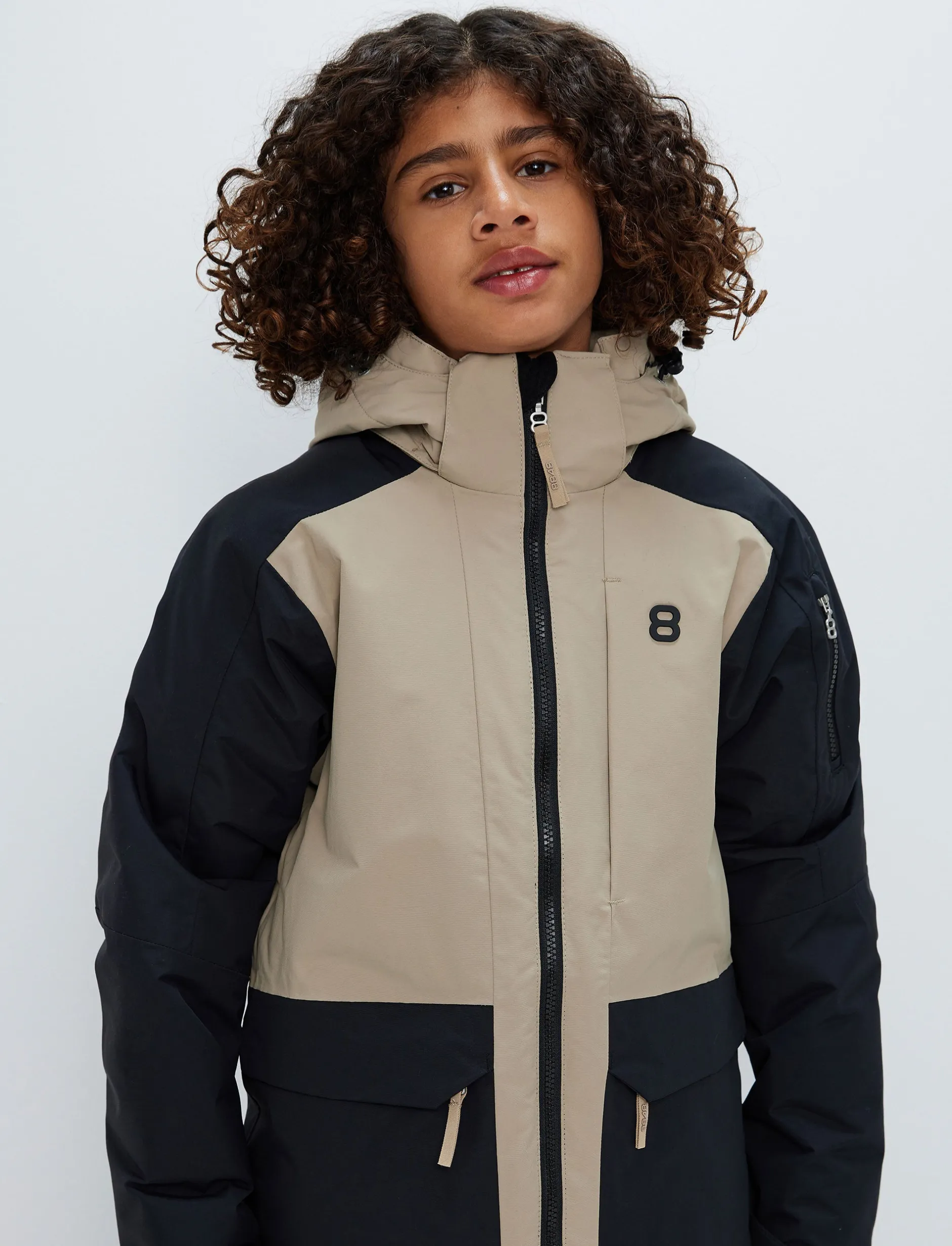 Skidjackor*8848 Altitude Miles JR Ski Jacket - Black