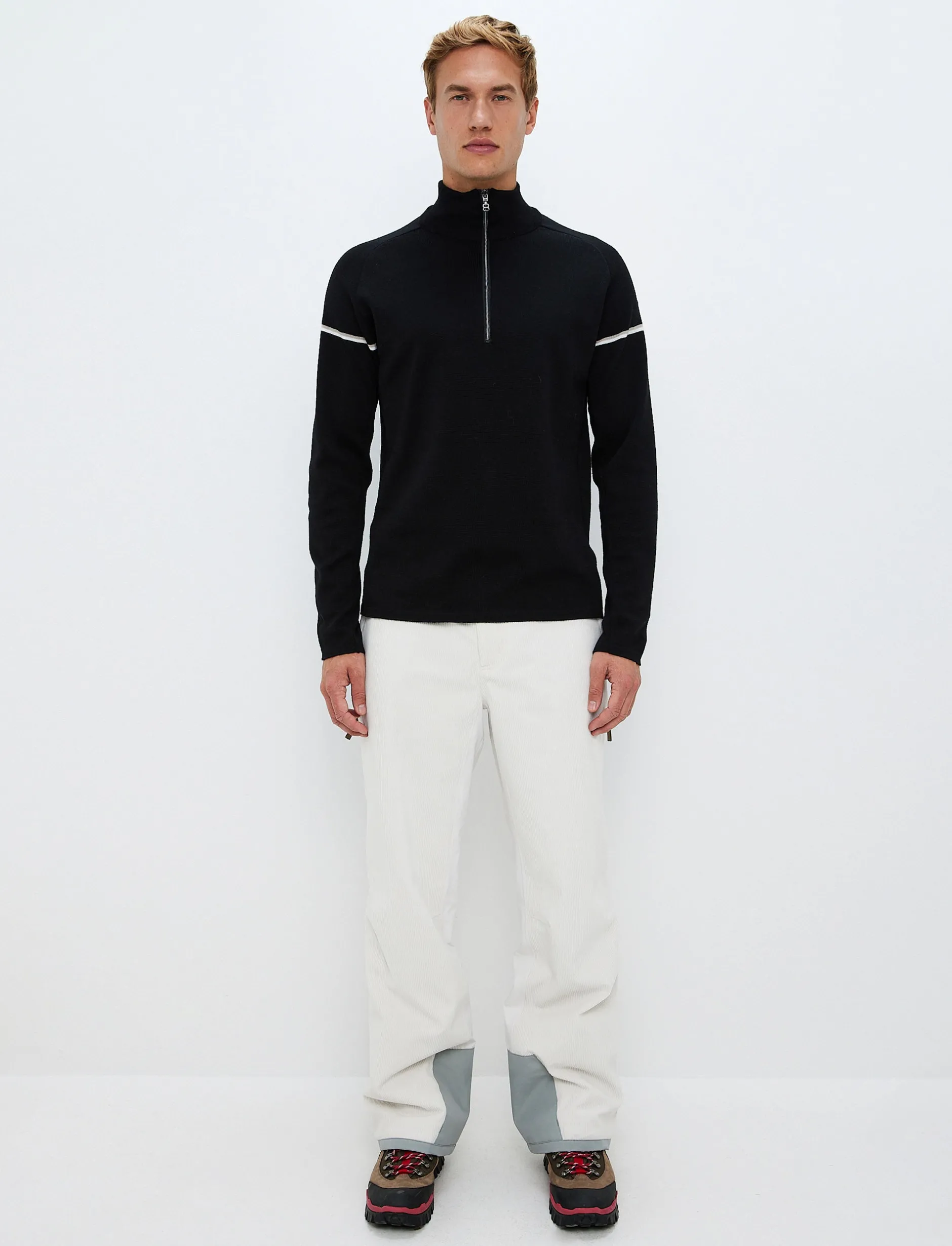 Mellanlager|Tröjor*8848 Altitude Moritz Merino Sweat - Black